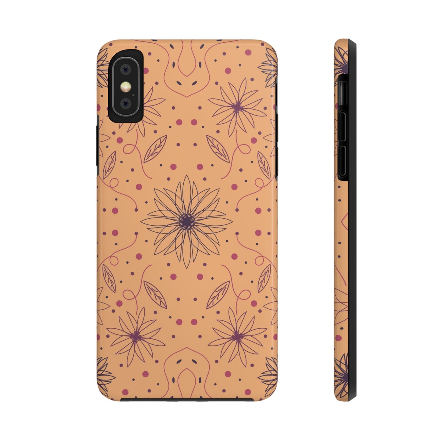 Seamless pattern geometry graphic for textile wrapping cover floor fabric Tough Phone Cases iPhone X