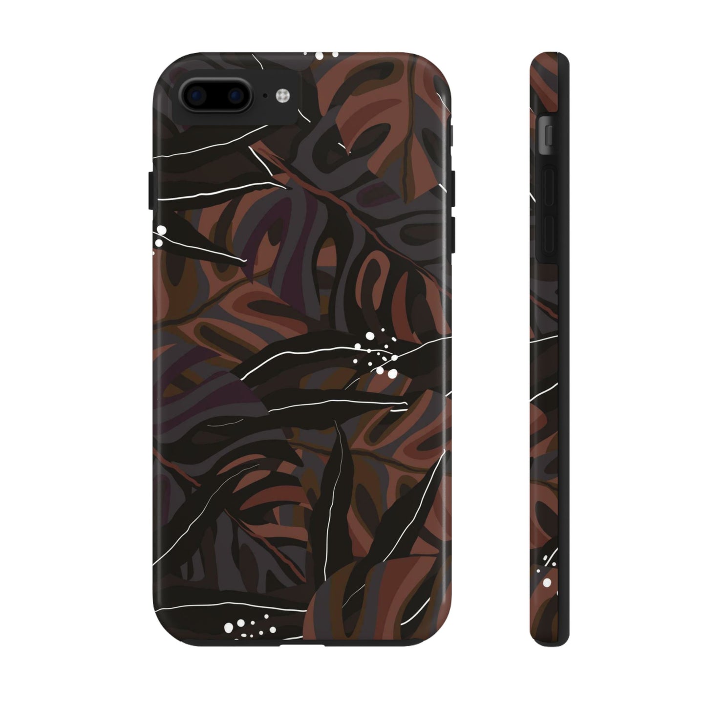 Modern exotic jungle plants Tough Phone Cases iPhone 7 Plus, iPhone 8 Plus