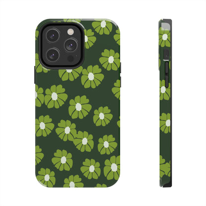 Retro groovy flowers seamless pattern Tough Phone Cases iPhone 14 Pro Max