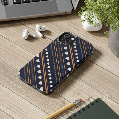 Seamless pattern geometry graphic for textile wrapping cover floor fabric Tough Phone Cases