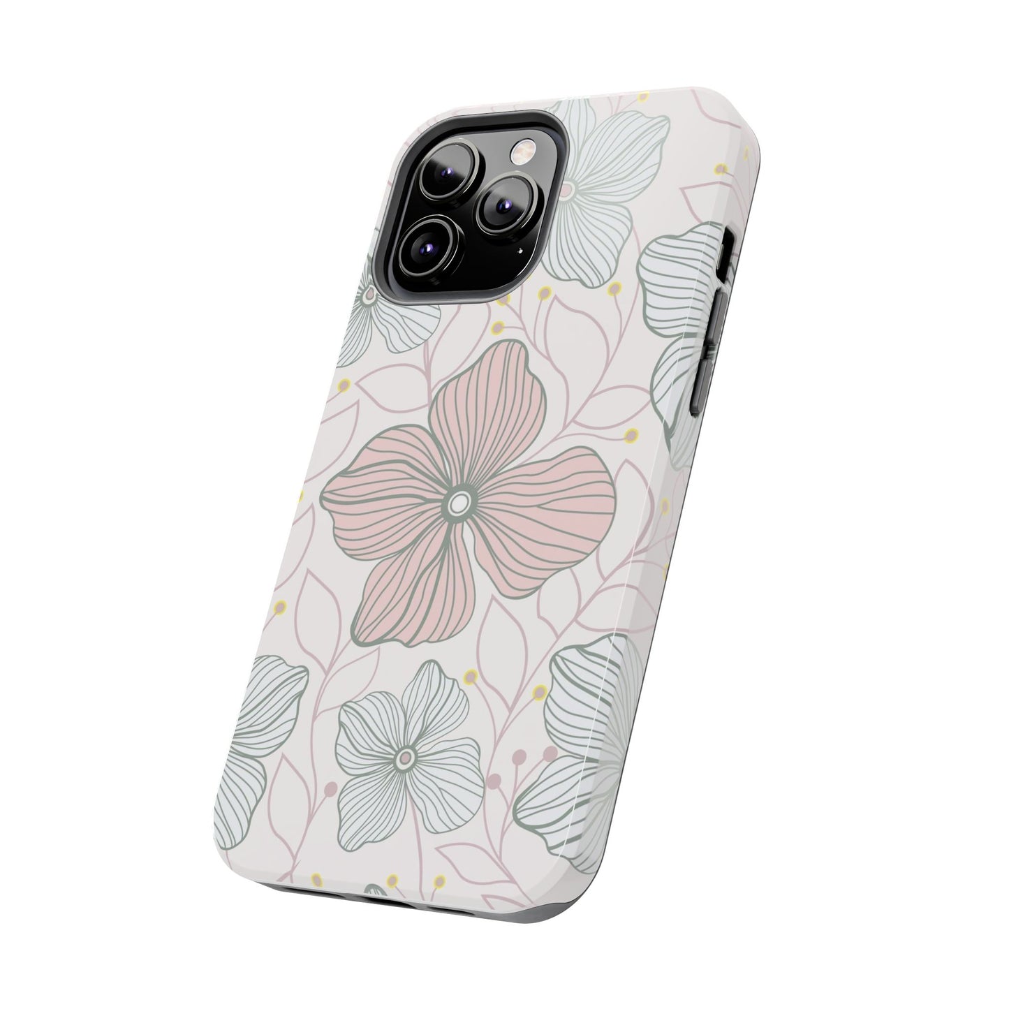 Florals seamless pattern Tough Phone Cases