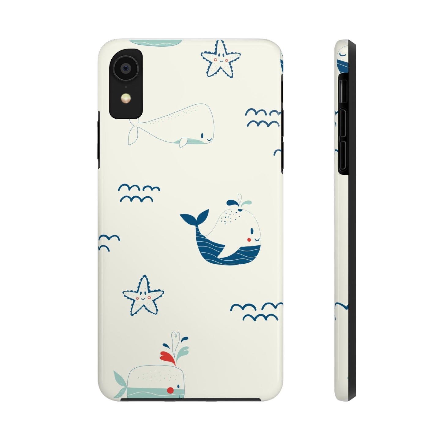 hand drawn colored childish seamless Tough Phone Cases iPhone XR