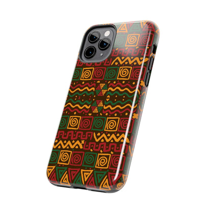 Pan African Seamless Pattern Tough Phone Cases