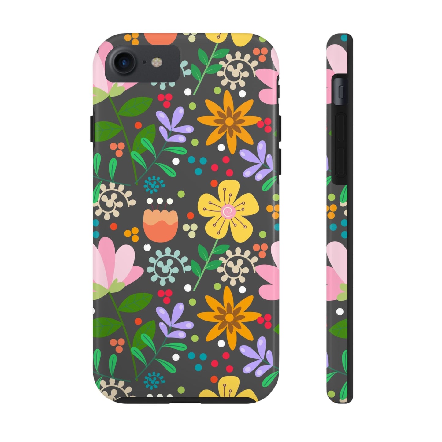 Abstract floral seamless pattern Tough Phone Cases iPhone 7, iPhone 8, iPhone SE