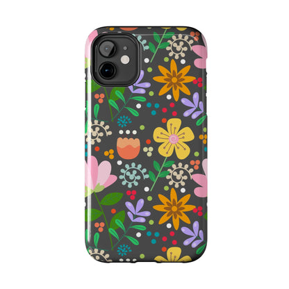 Abstract floral seamless pattern Tough Phone Cases