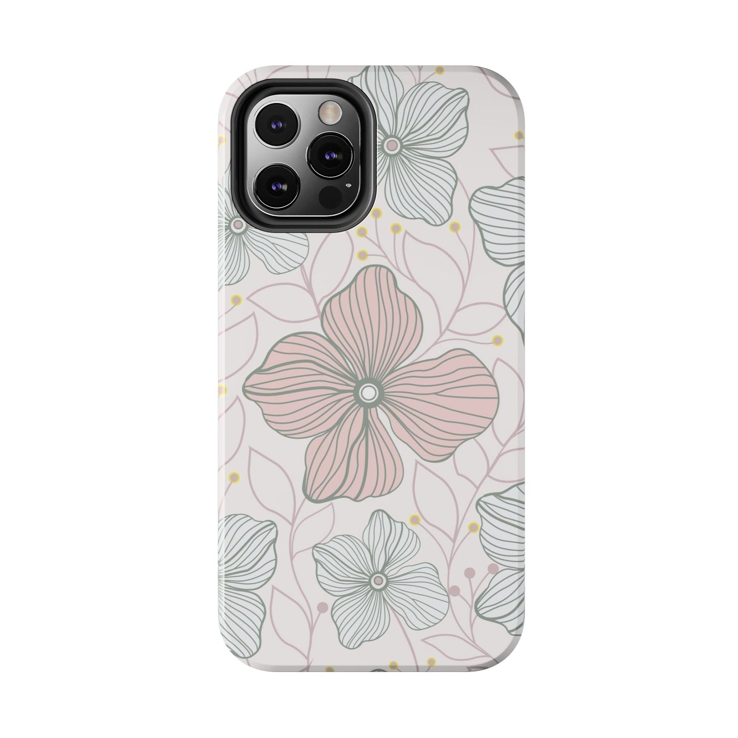 Florals seamless pattern Tough Phone Cases