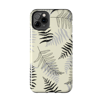 fern leaves Tough Phone Cases