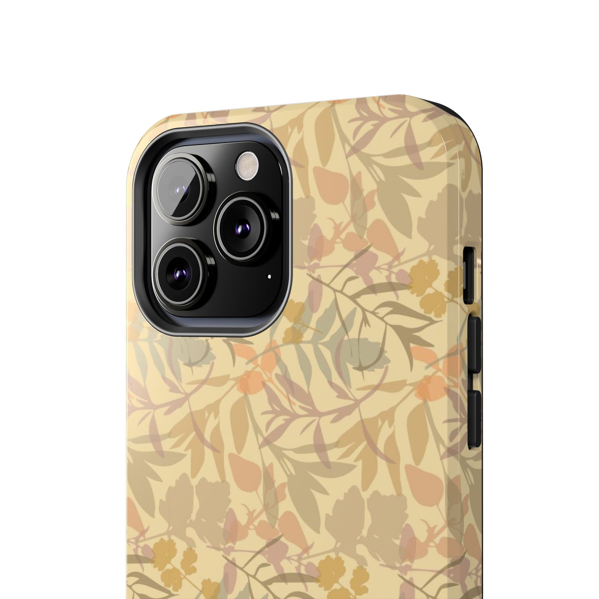 Boho Plants Leafs Pattern Tough Phone Cases