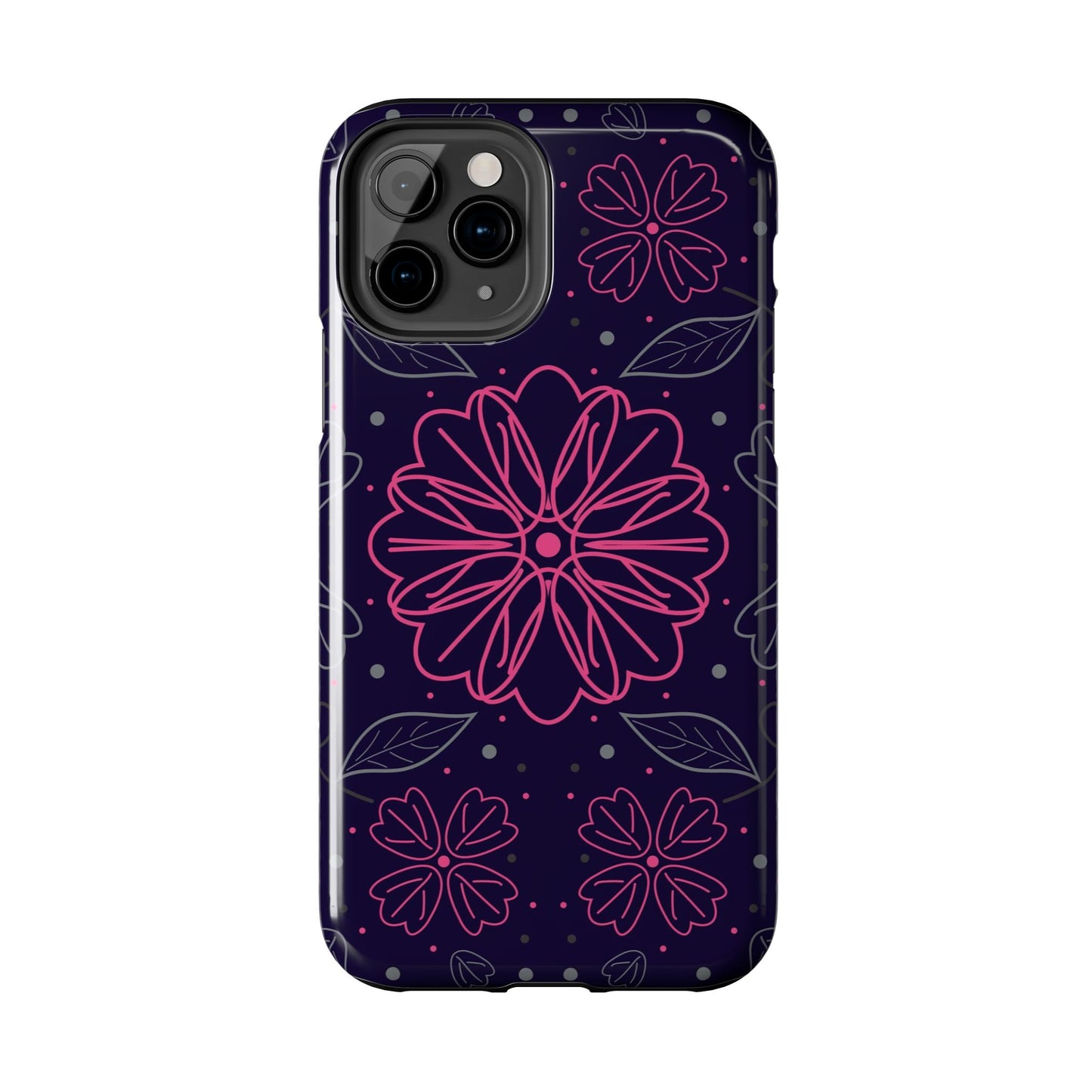 Seamless pattern geometry graphic for textile wrapping cover floor fabric Tough Phone Cases