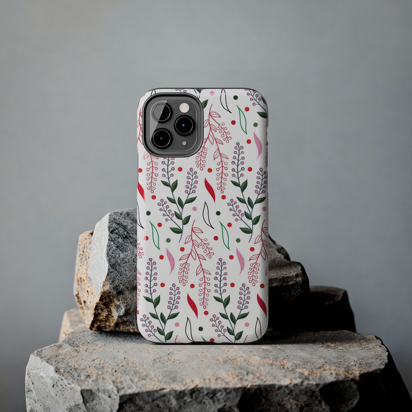 Seamless floral pattern, cute ditsy Tough Phone Cases