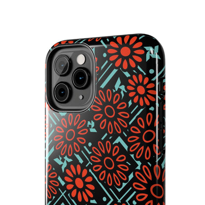 Abstract geometric texture Tough Phone Cases