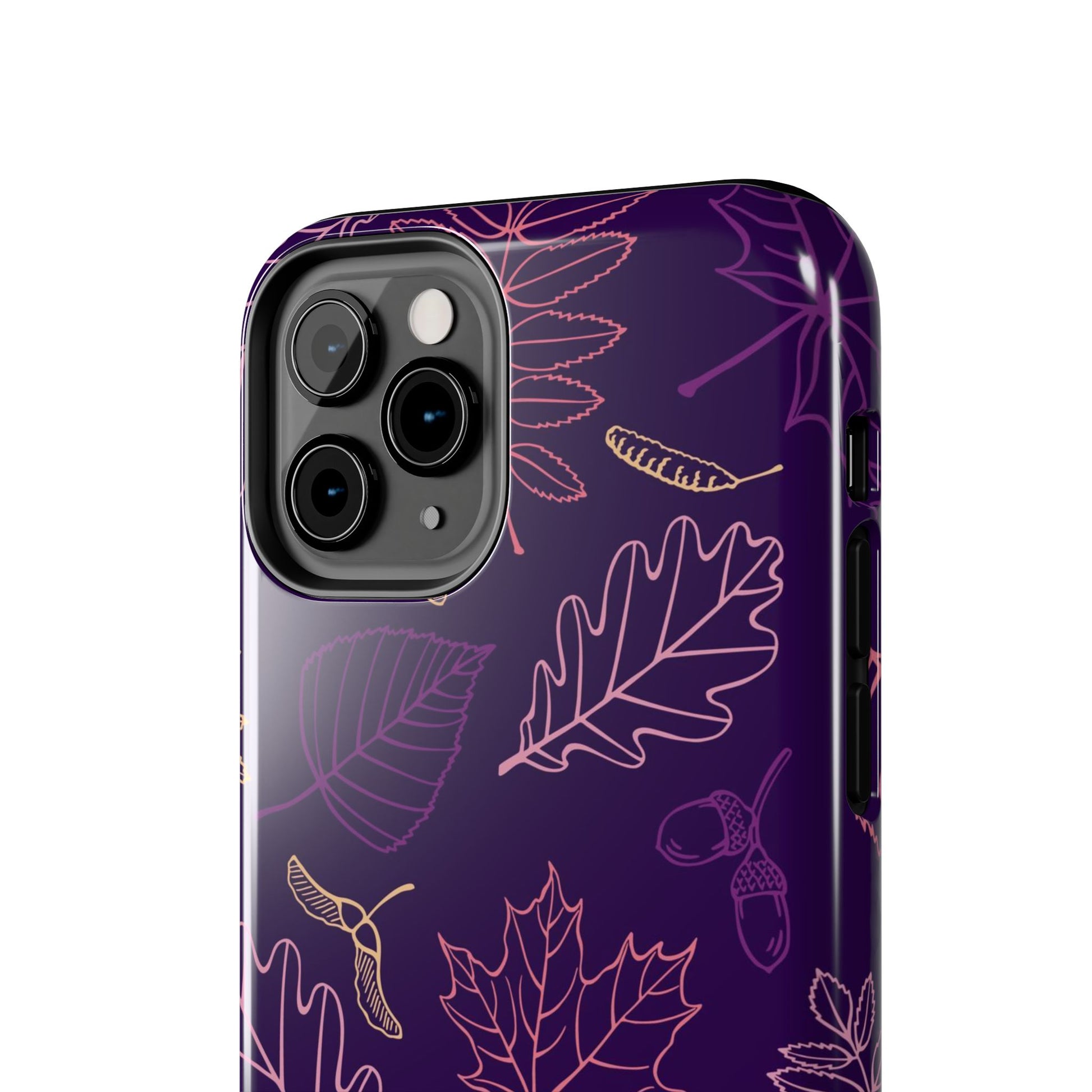 Seamless pattern with autumn leaves Tough Phone Cases