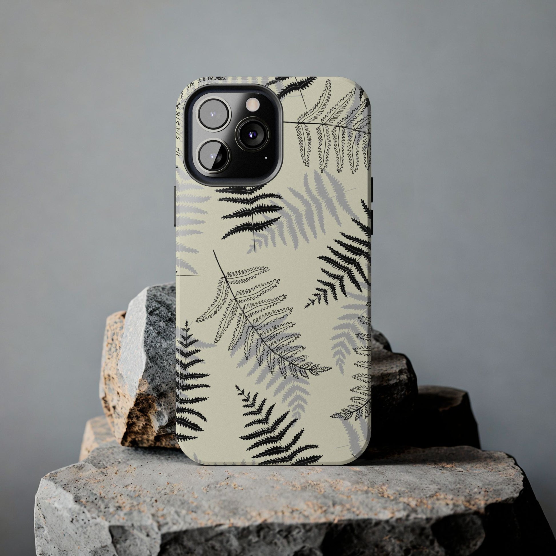 fern leaves Tough Phone Cases