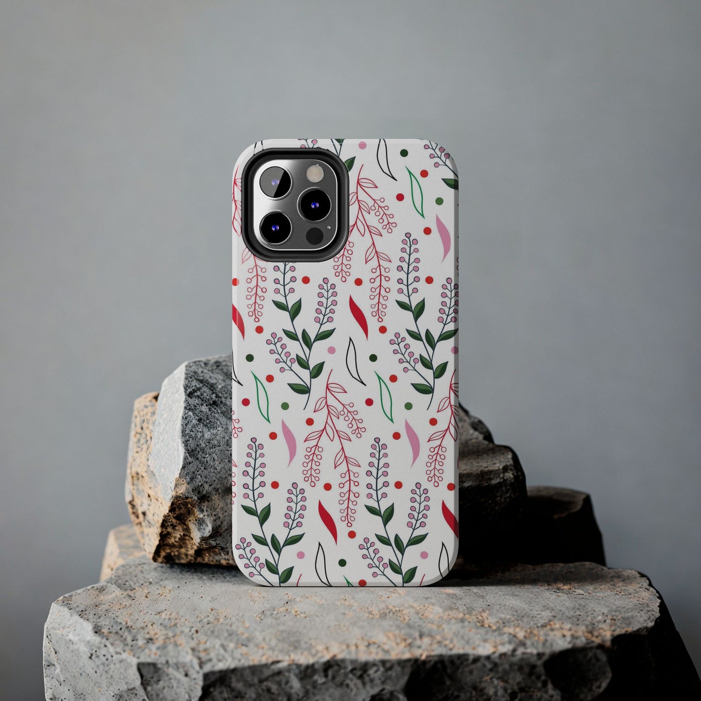 Seamless floral pattern, cute ditsy Tough Phone Cases