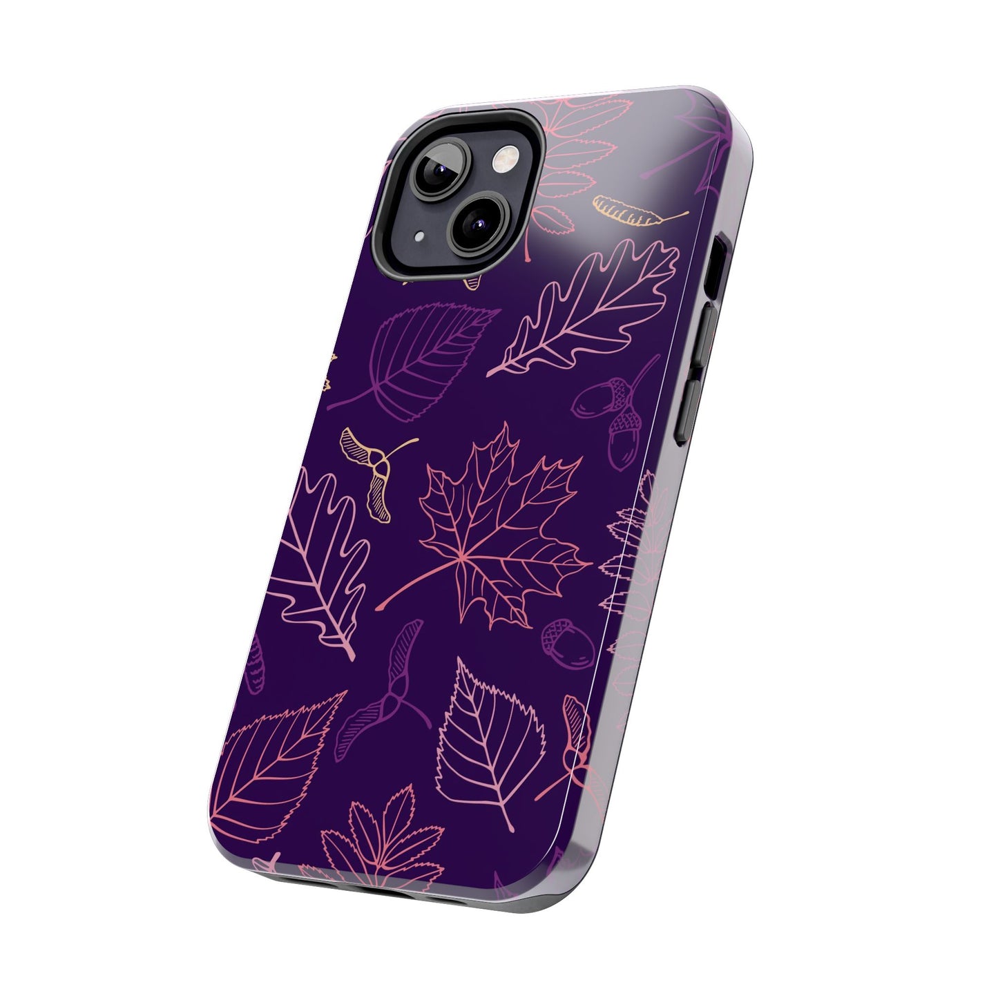 Seamless pattern with autumn leaves Tough Phone Cases