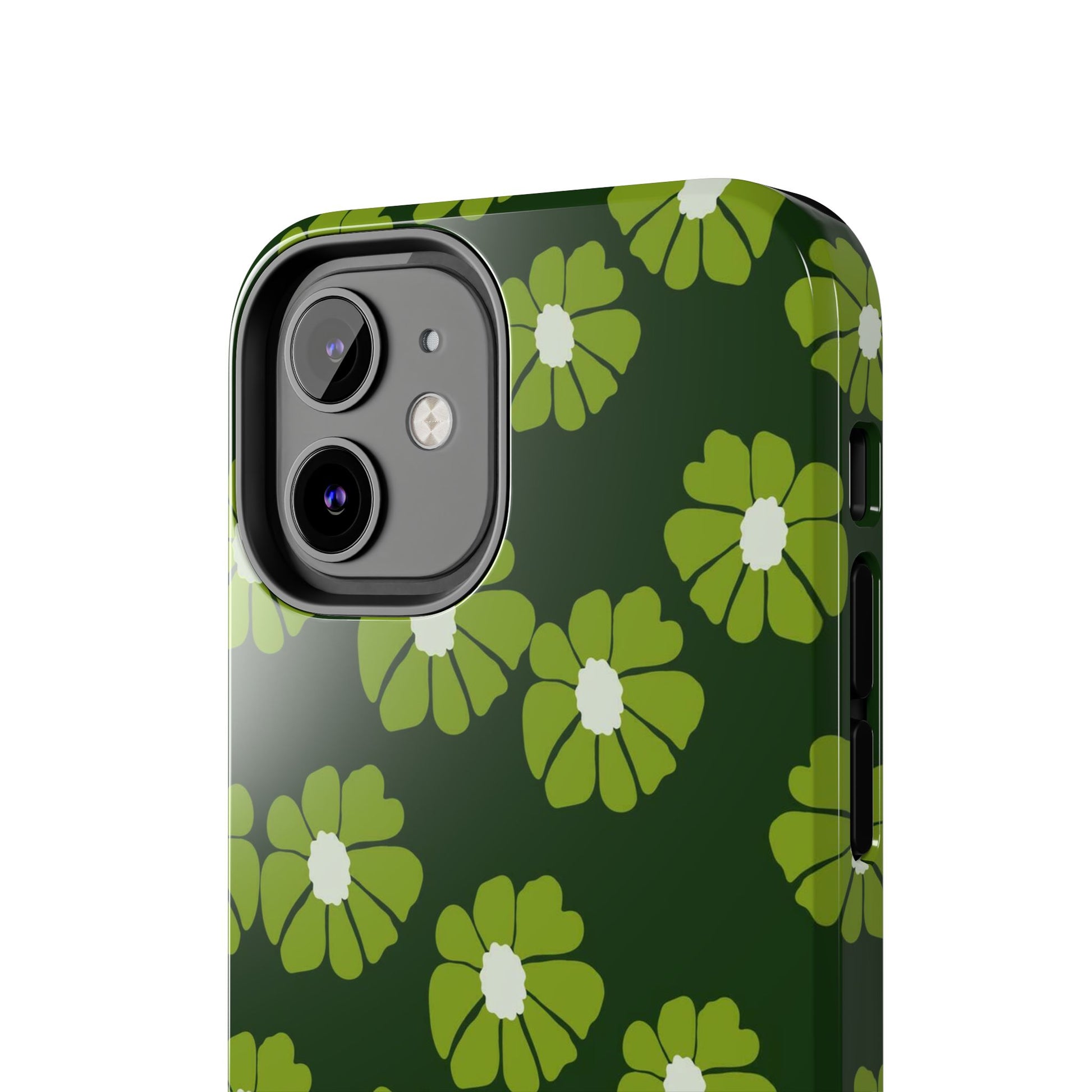 Retro groovy flowers seamless pattern Tough Phone Cases