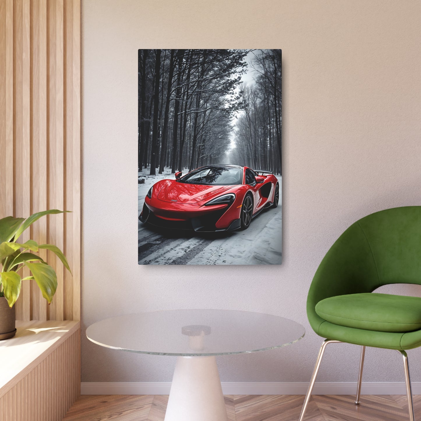 McLaren P1 Metal Sign - Iconic Automotive Wall Art for Car Enthusiasts