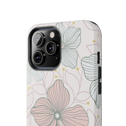 Florals seamless pattern Tough Phone Cases