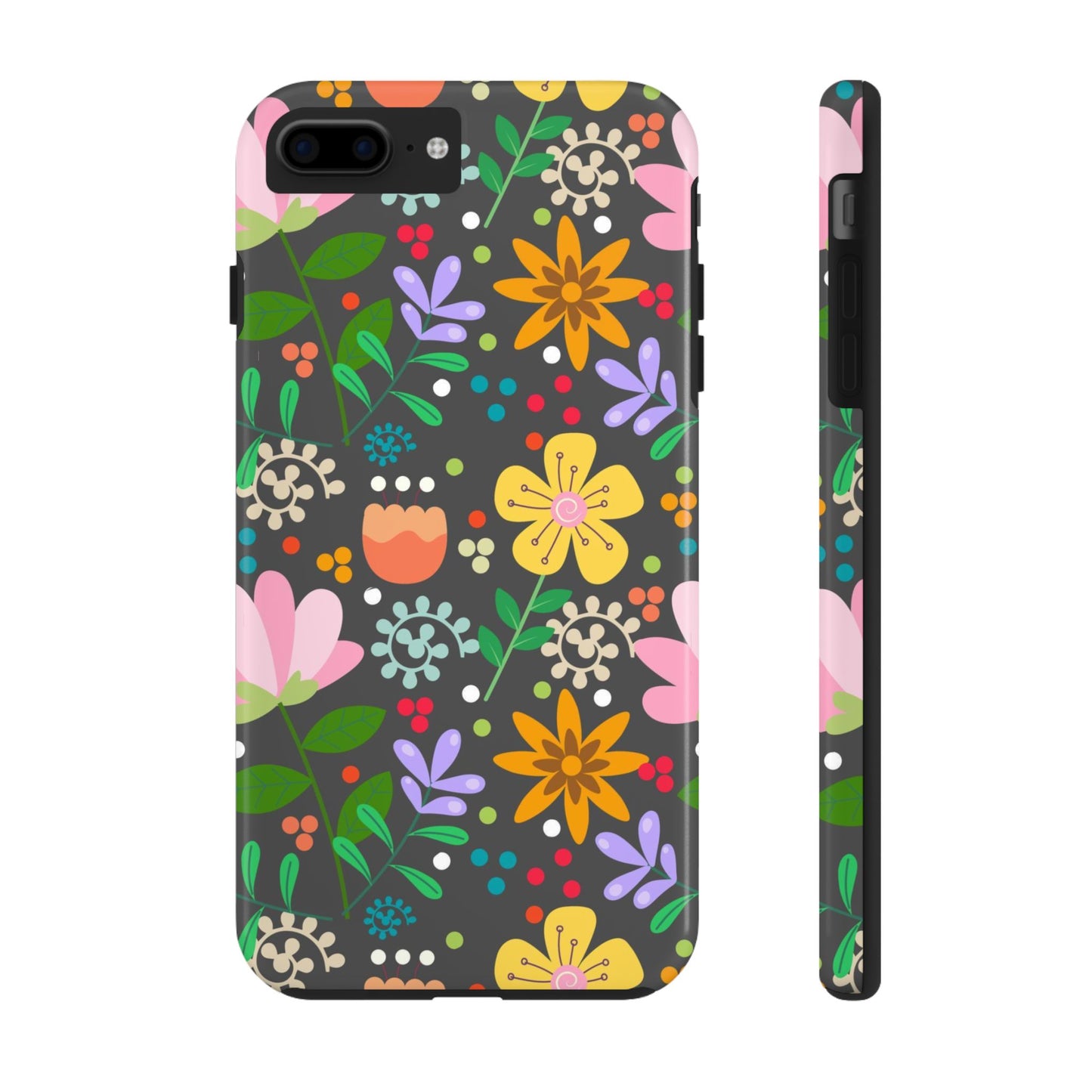 Abstract floral seamless pattern Tough Phone Cases iPhone 7 Plus, iPhone 8 Plus