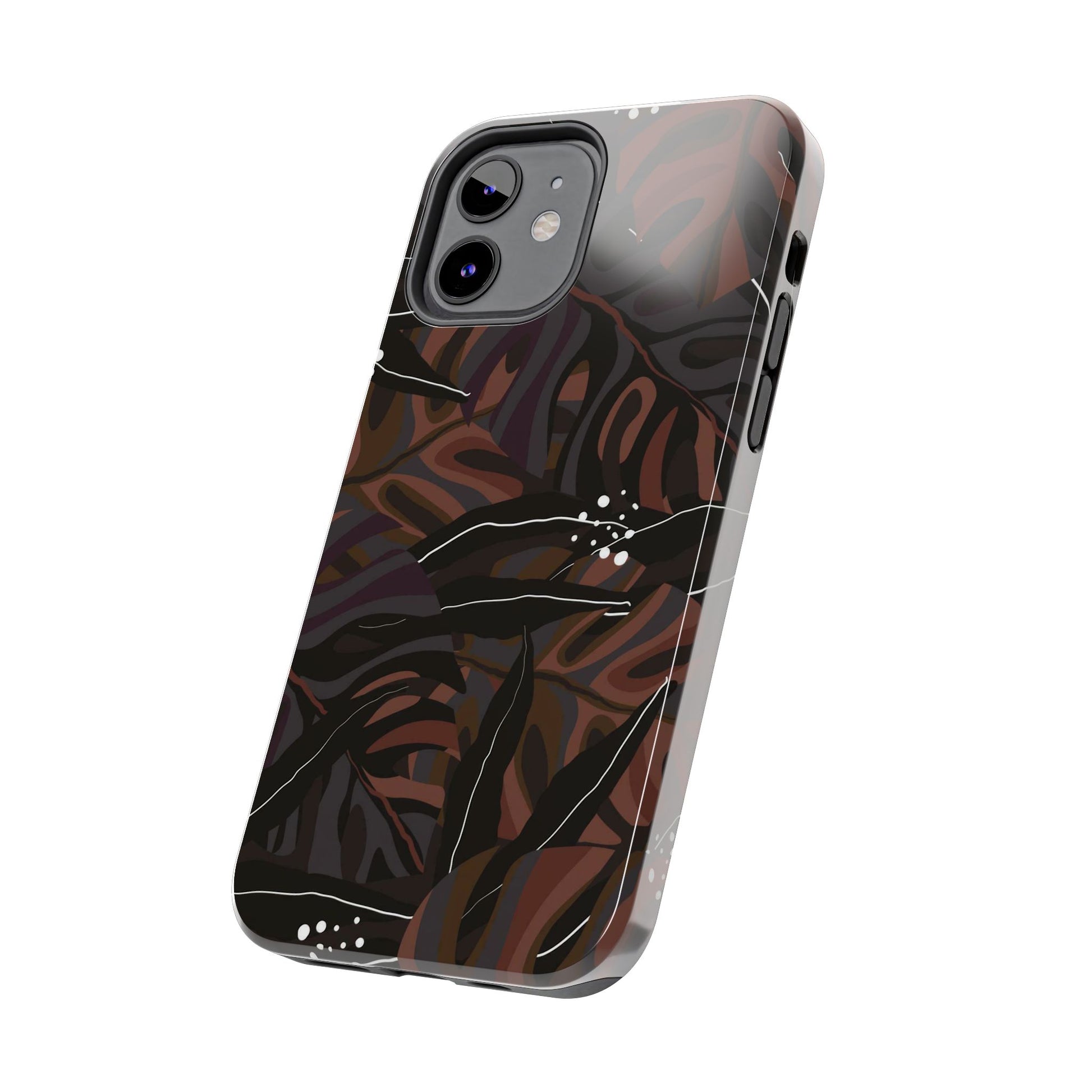 Modern exotic jungle plants Tough Phone Cases