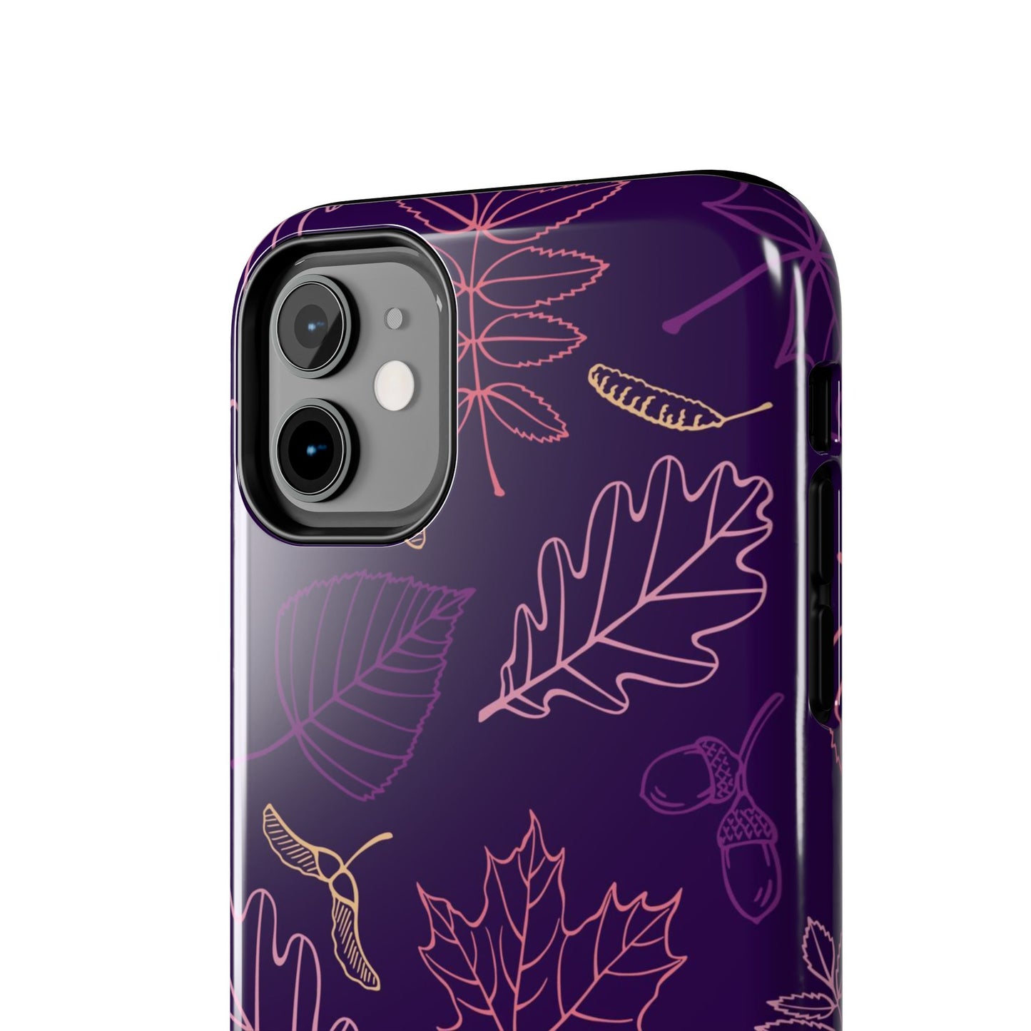 Seamless pattern with autumn leaves Tough Phone Cases