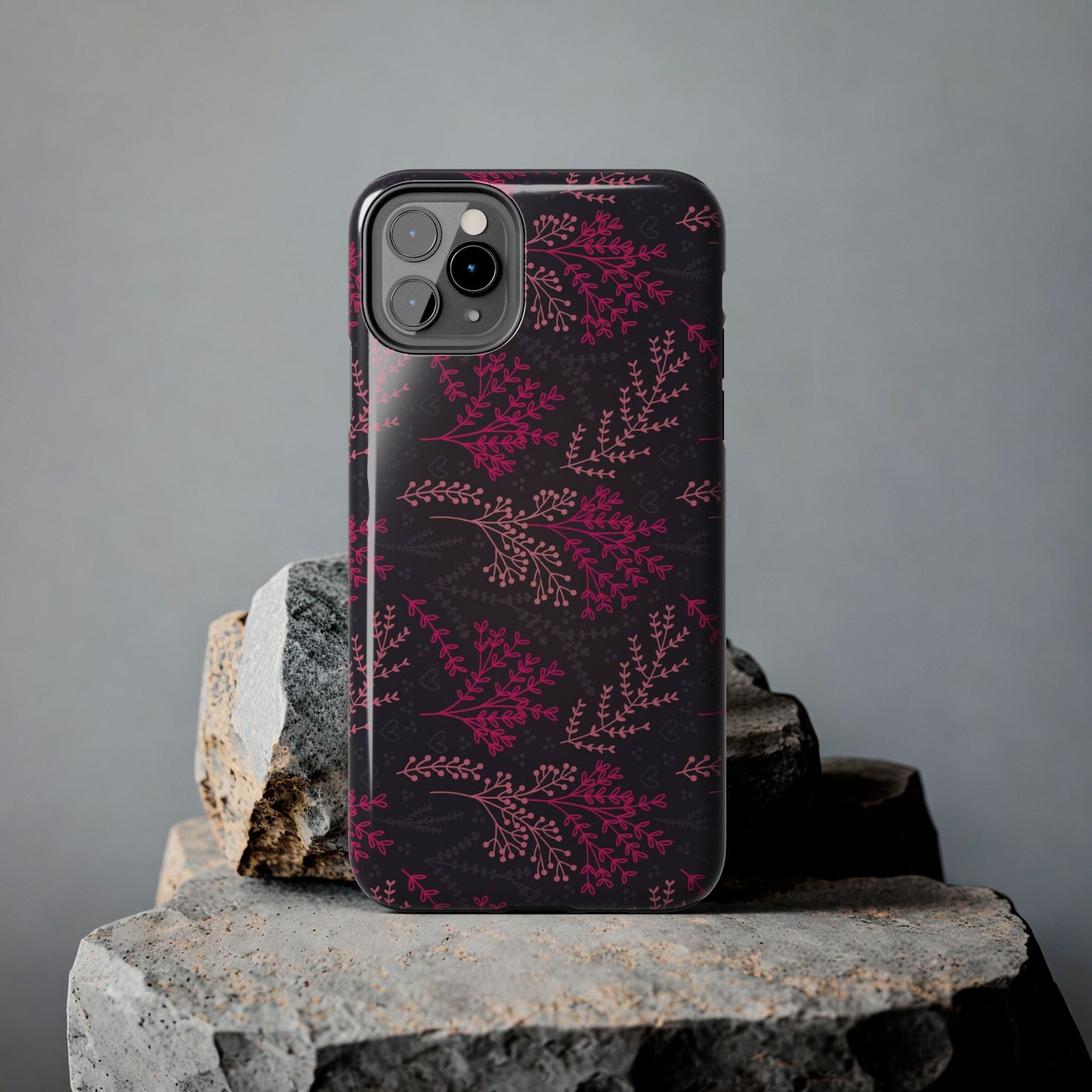 Moody Botanical Tough Phone Cases