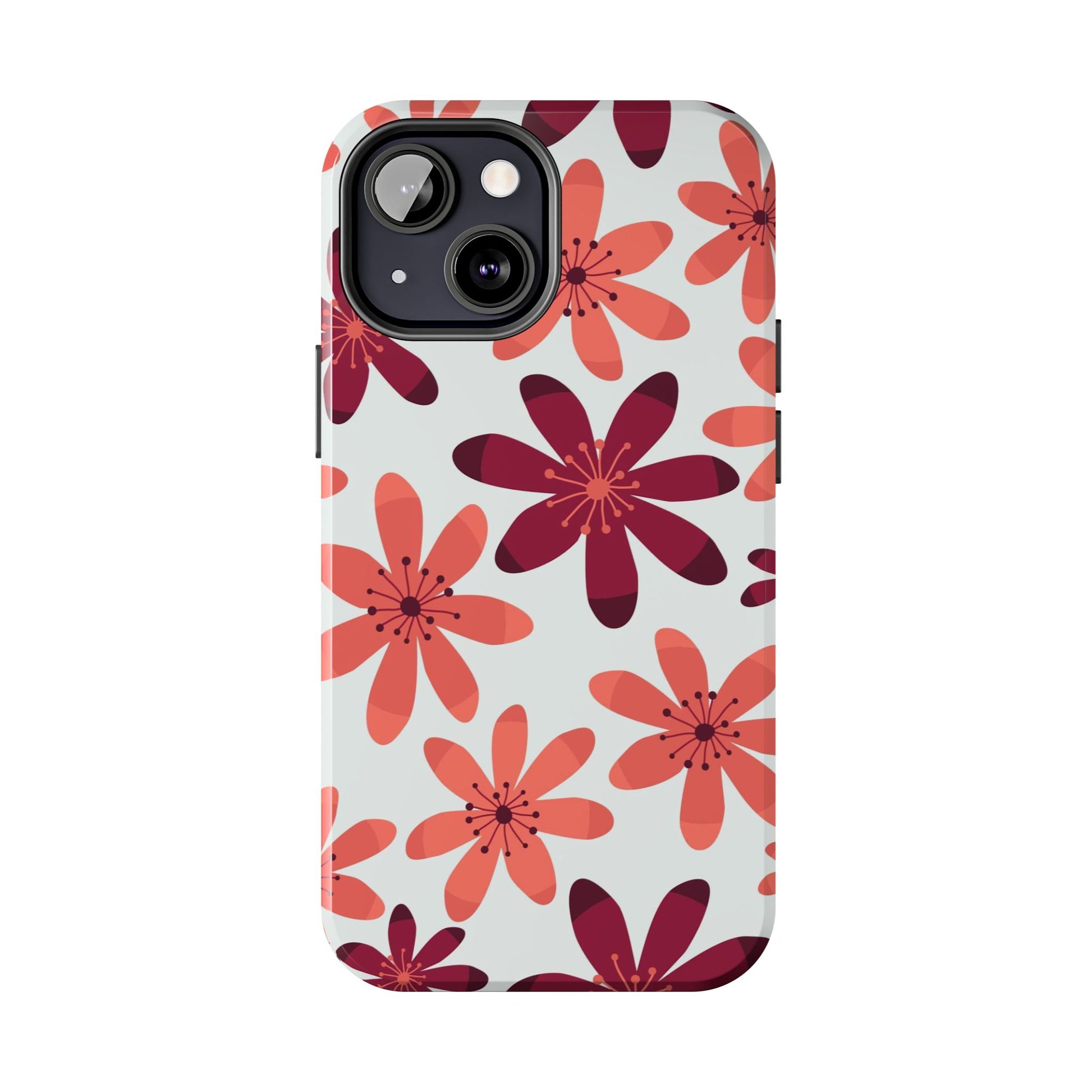 Wildflowers in blossom, blooming plants Tough Phone Cases