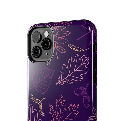 Seamless pattern with autumn leaves Tough Phone Cases