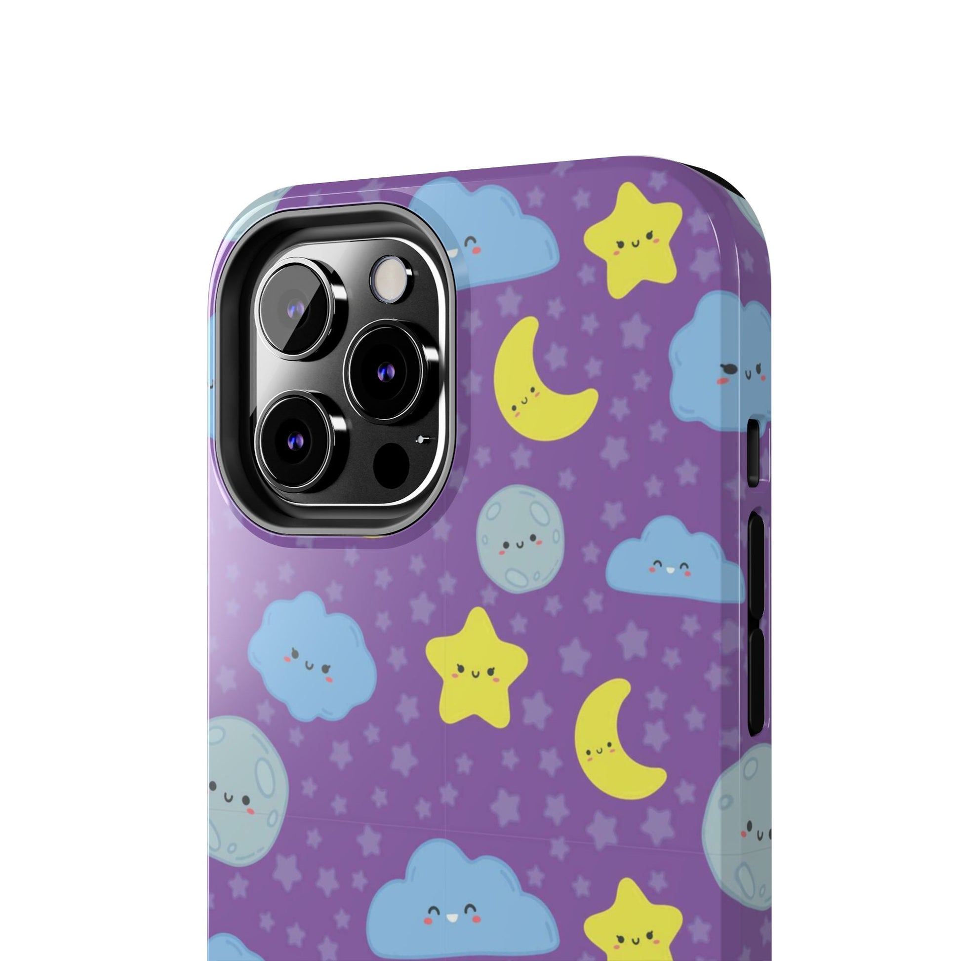 Night sky seamless pattern Tough Phone Cases