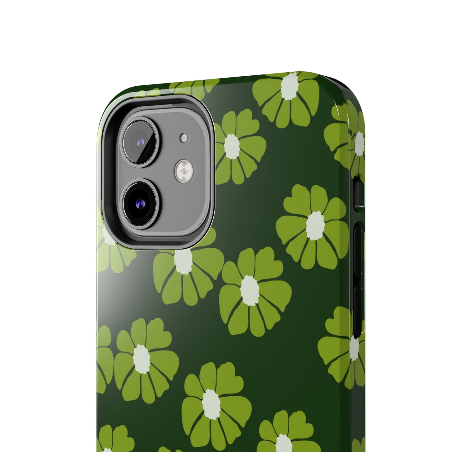 Retro groovy flowers seamless pattern Tough Phone Cases