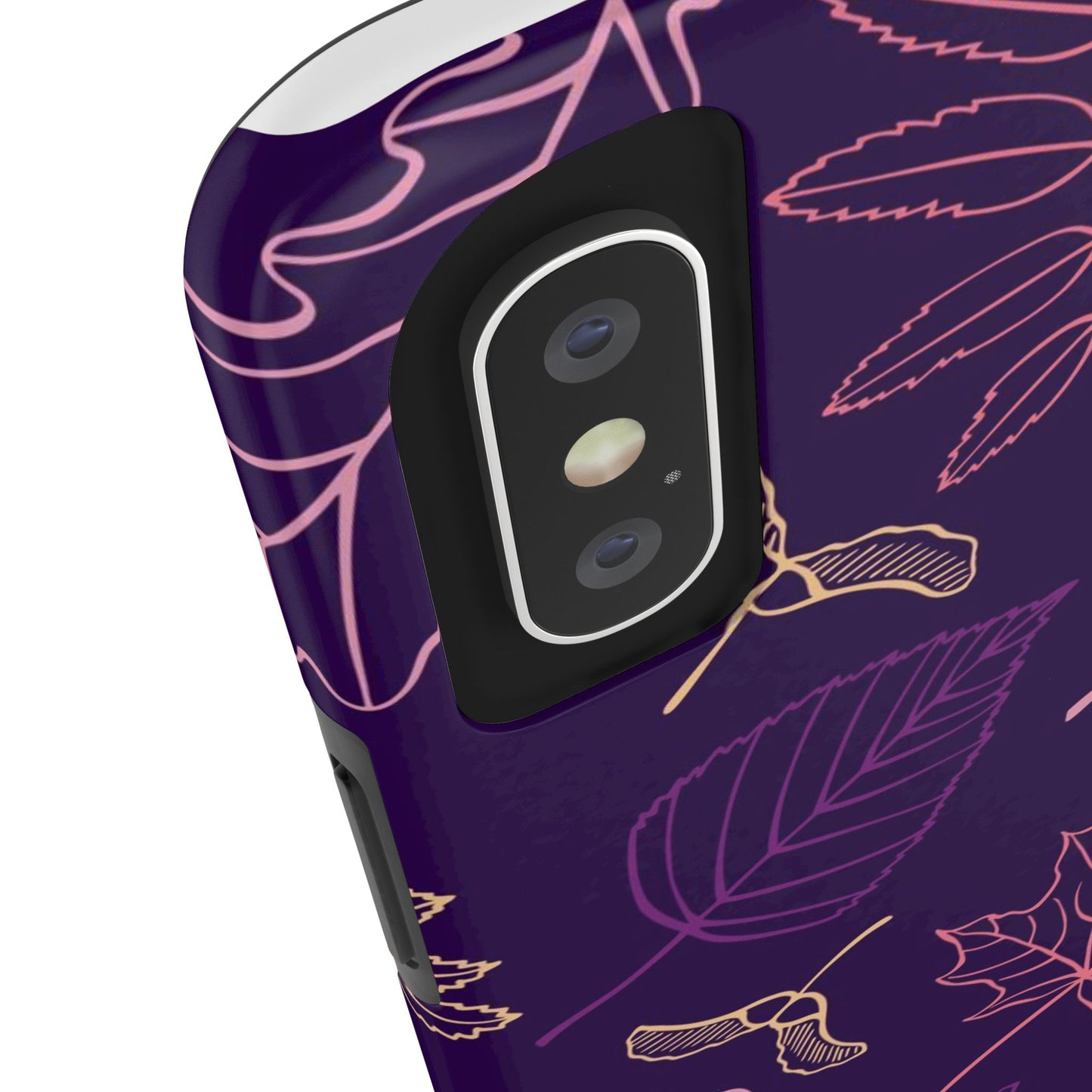 Seamless pattern with autumn leaves Tough Phone Cases