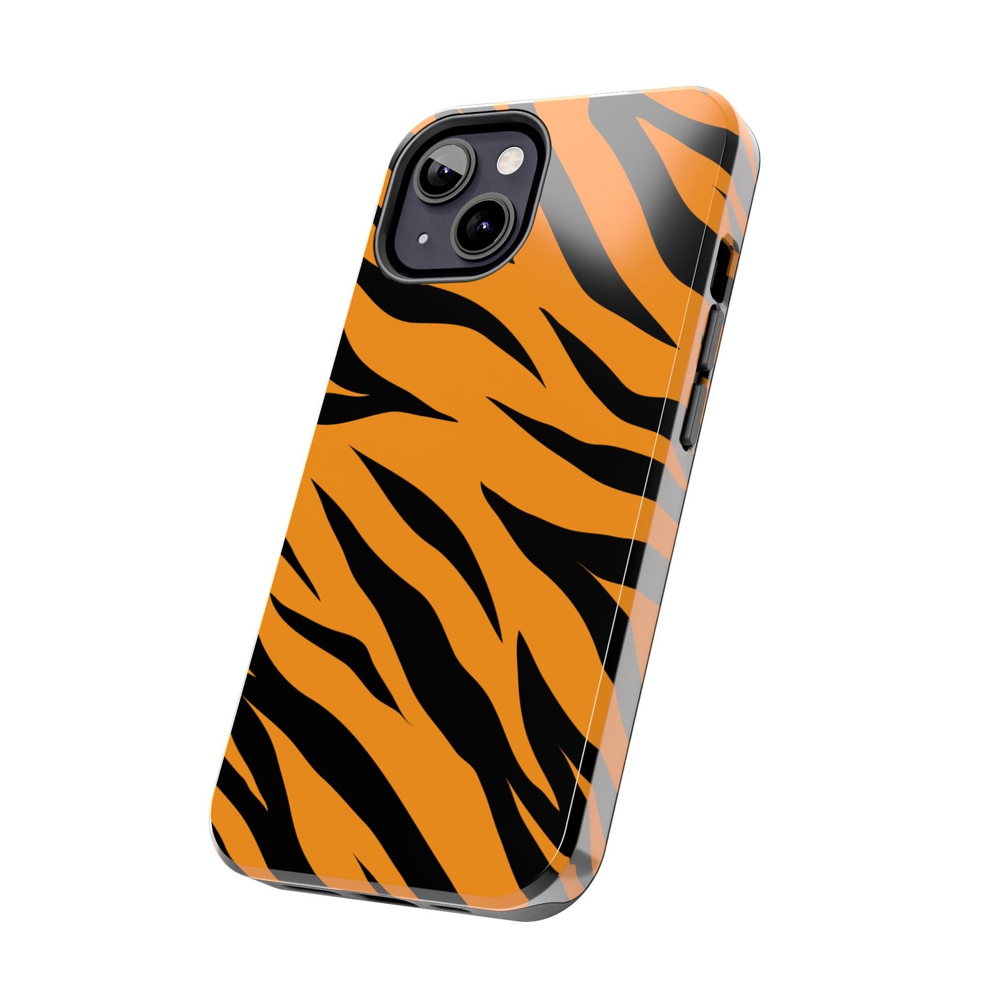 Tiger Texture Tough Phone Cases