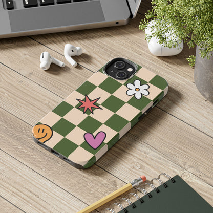 Groovy seamless pattern Tough Phone Cases