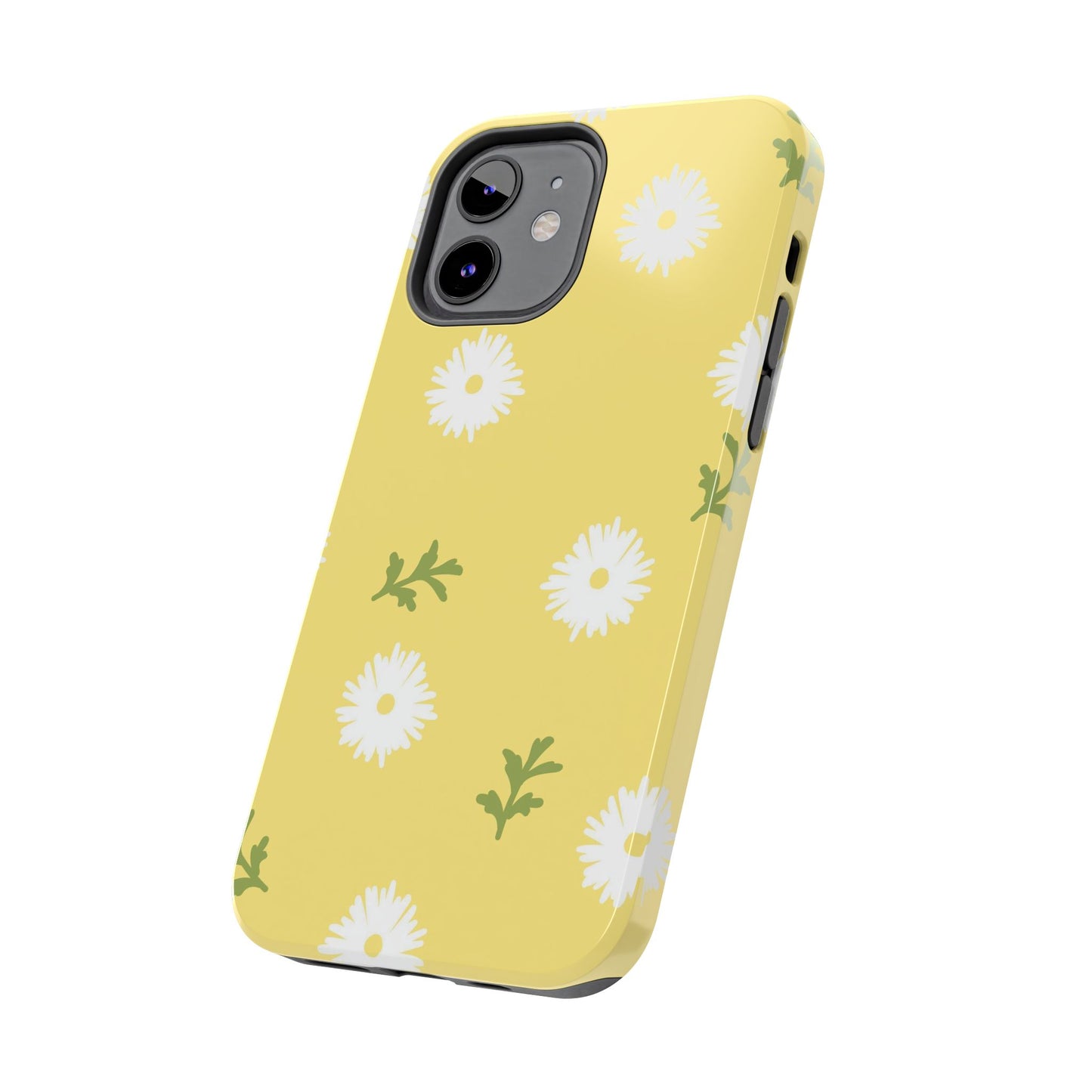 seamless doodle hand drawing daisy flower Tough Phone Cases