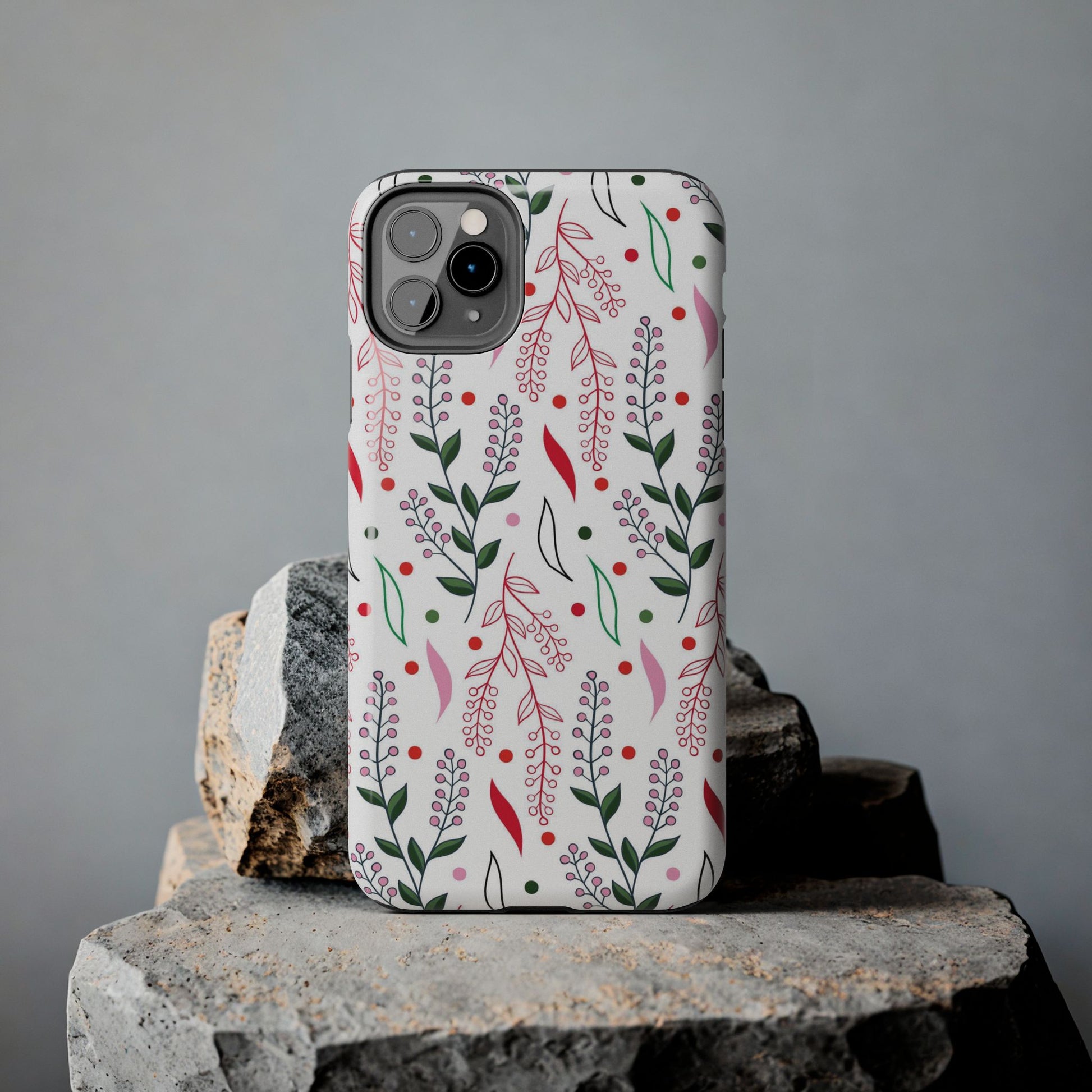 Seamless floral pattern, cute ditsy Tough Phone Cases