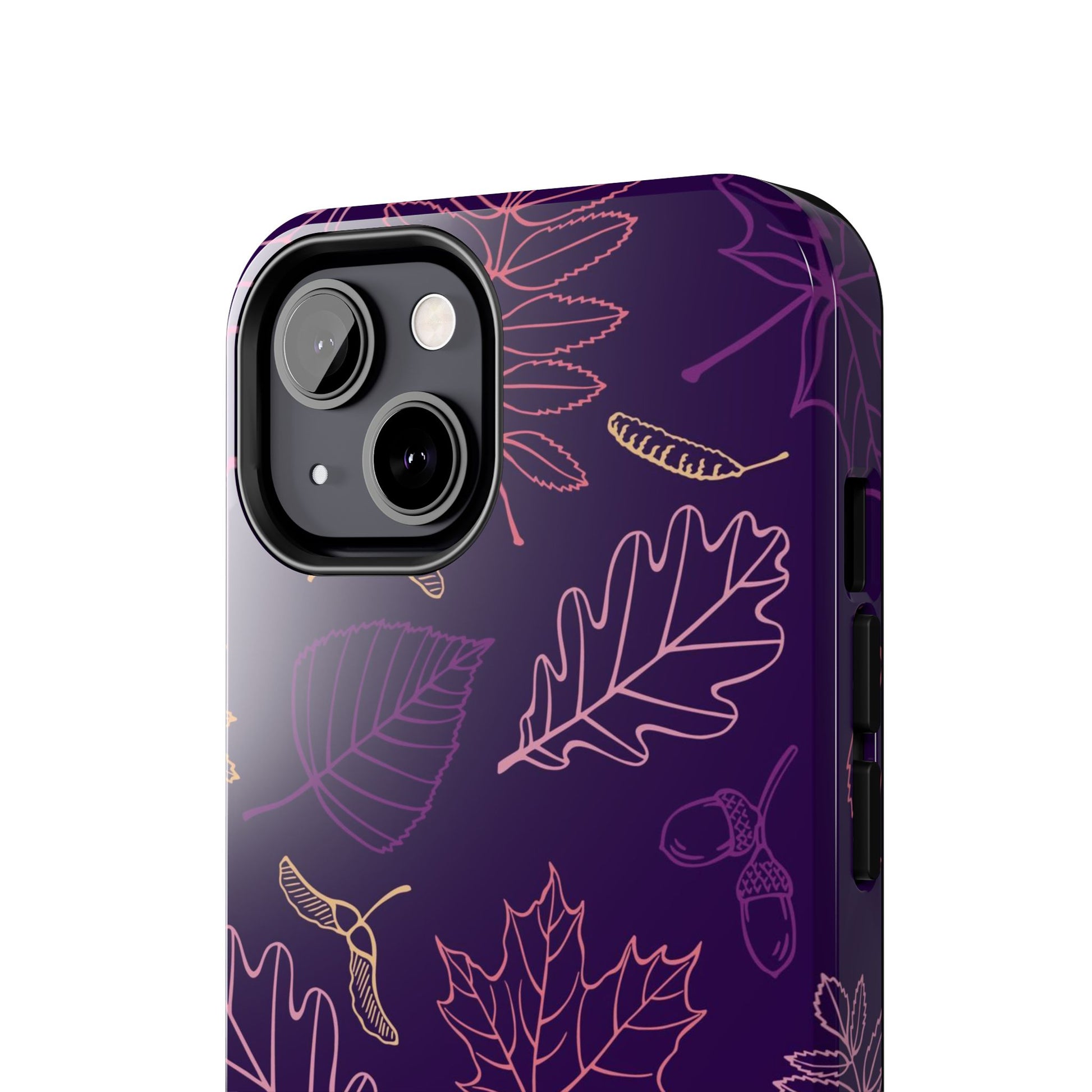 Seamless pattern with autumn leaves Tough Phone Cases