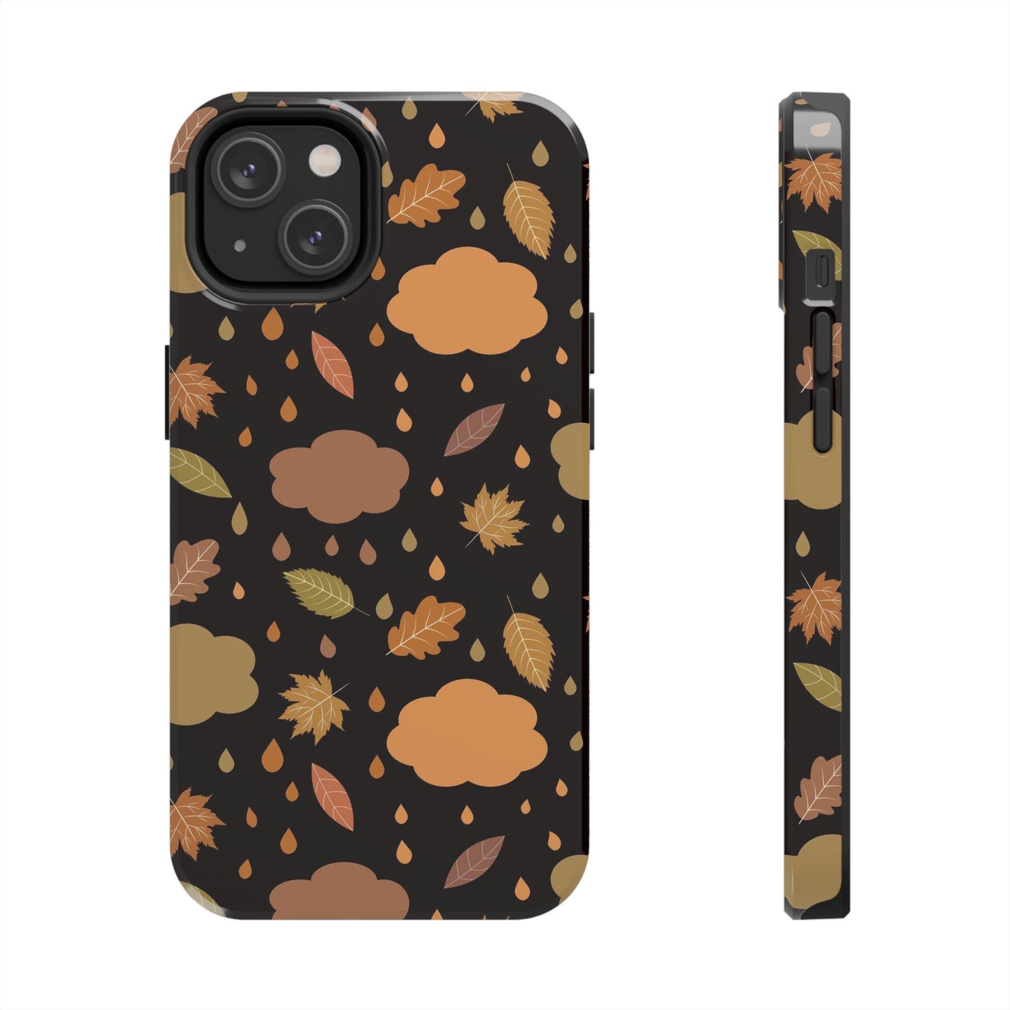 Autumn seamless pattern with clouds Tough Phone Cases iPhone 14