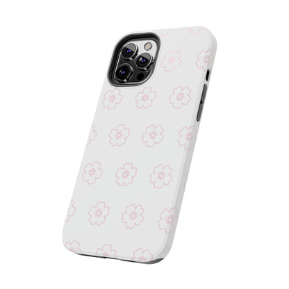 Cherry blossom seamless pattern Tough Phone Cases