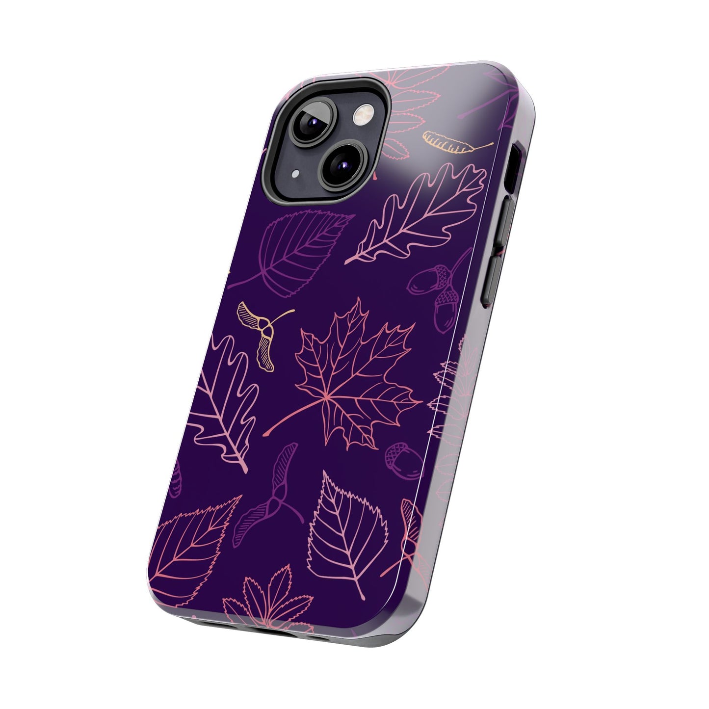 Seamless pattern with autumn leaves Tough Phone Cases