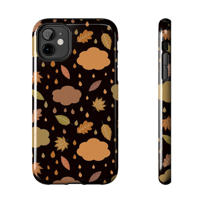 Autumn seamless pattern with clouds Tough Phone Cases iPhone 11