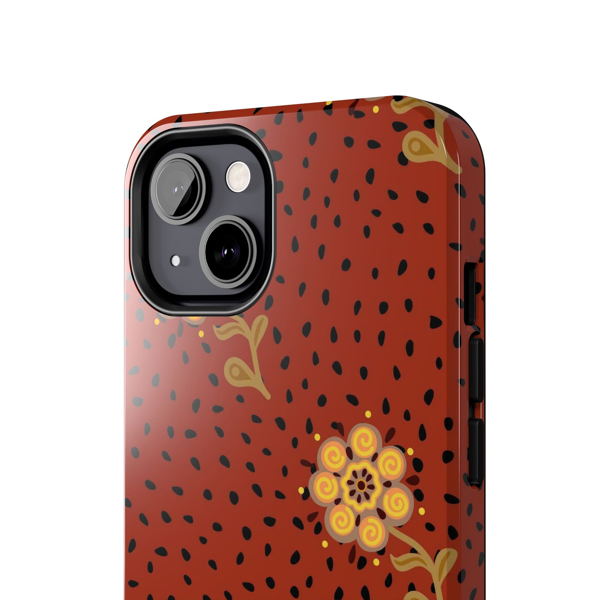 Abstract ethnic flower seamless pattern Tough Phone Cases