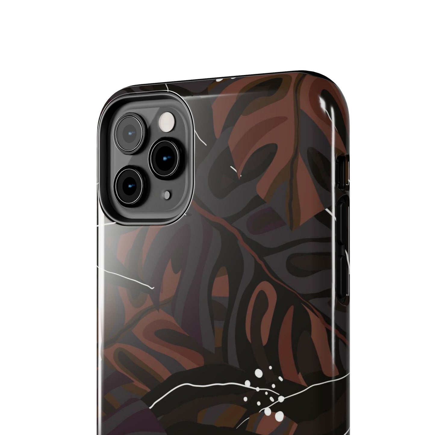 Modern exotic jungle plants Tough Phone Cases