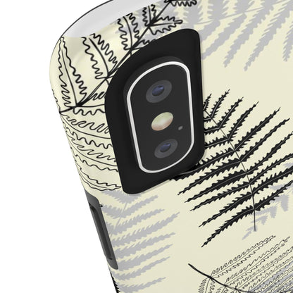 fern leaves Tough Phone Cases