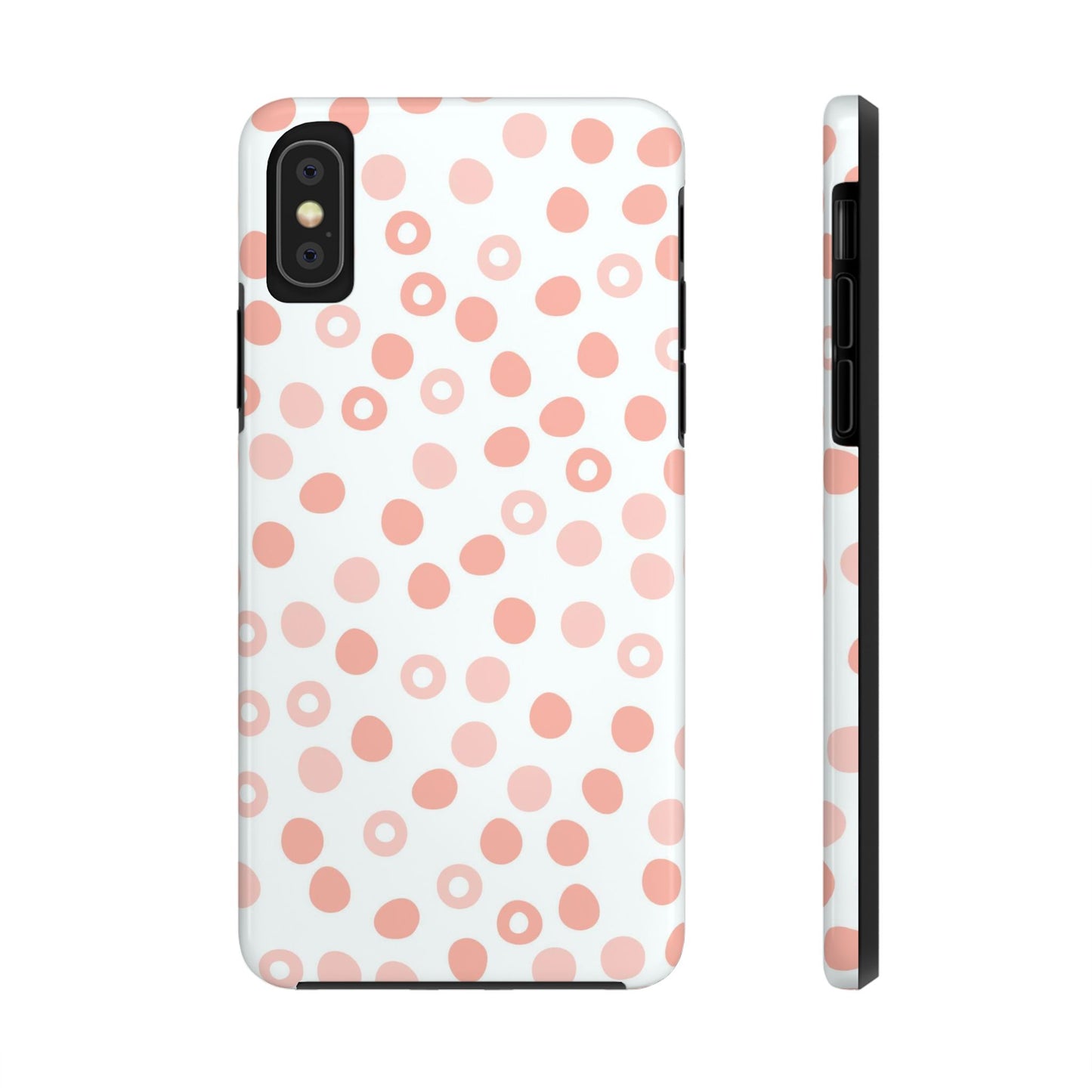 Abstract spotted seamless pattern in pastel colors. Tough Phone Cases iPhone XS