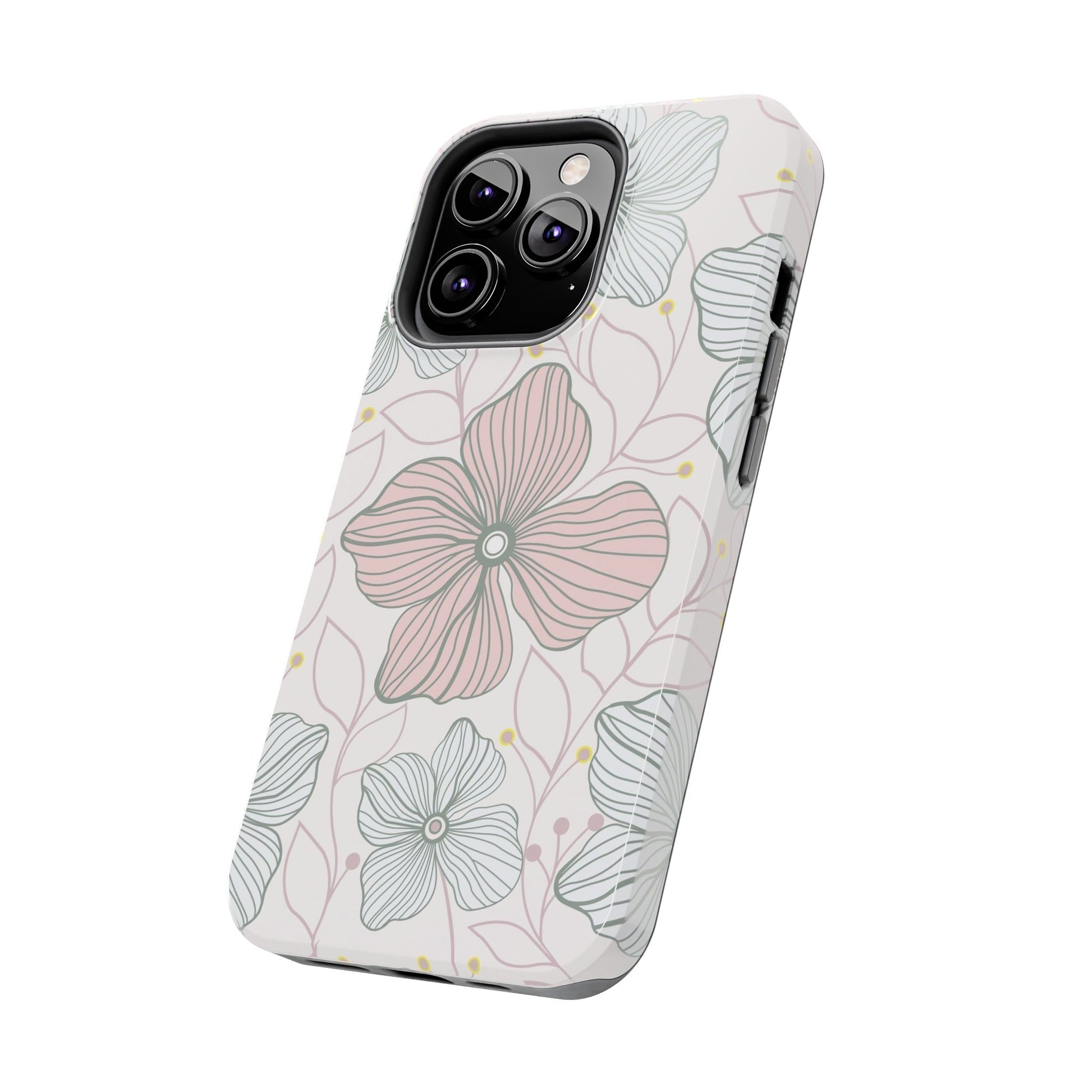 Florals seamless pattern Tough Phone Cases