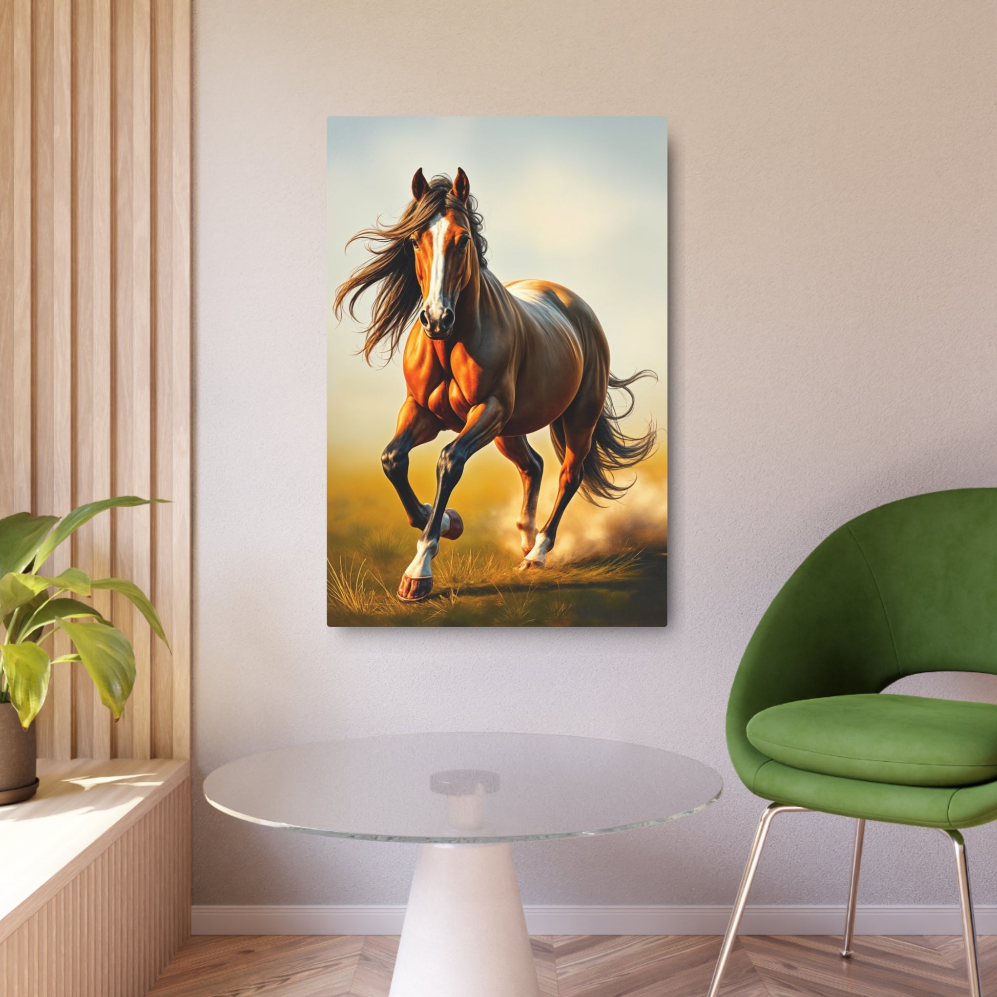 Stunning Galloping Horse Metal Sign | Perfect Horse Lover Gift & Home Decor