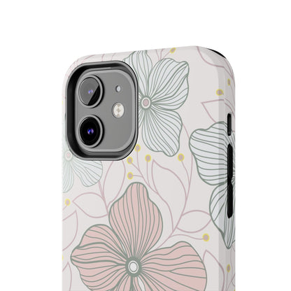 Florals seamless pattern Tough Phone Cases