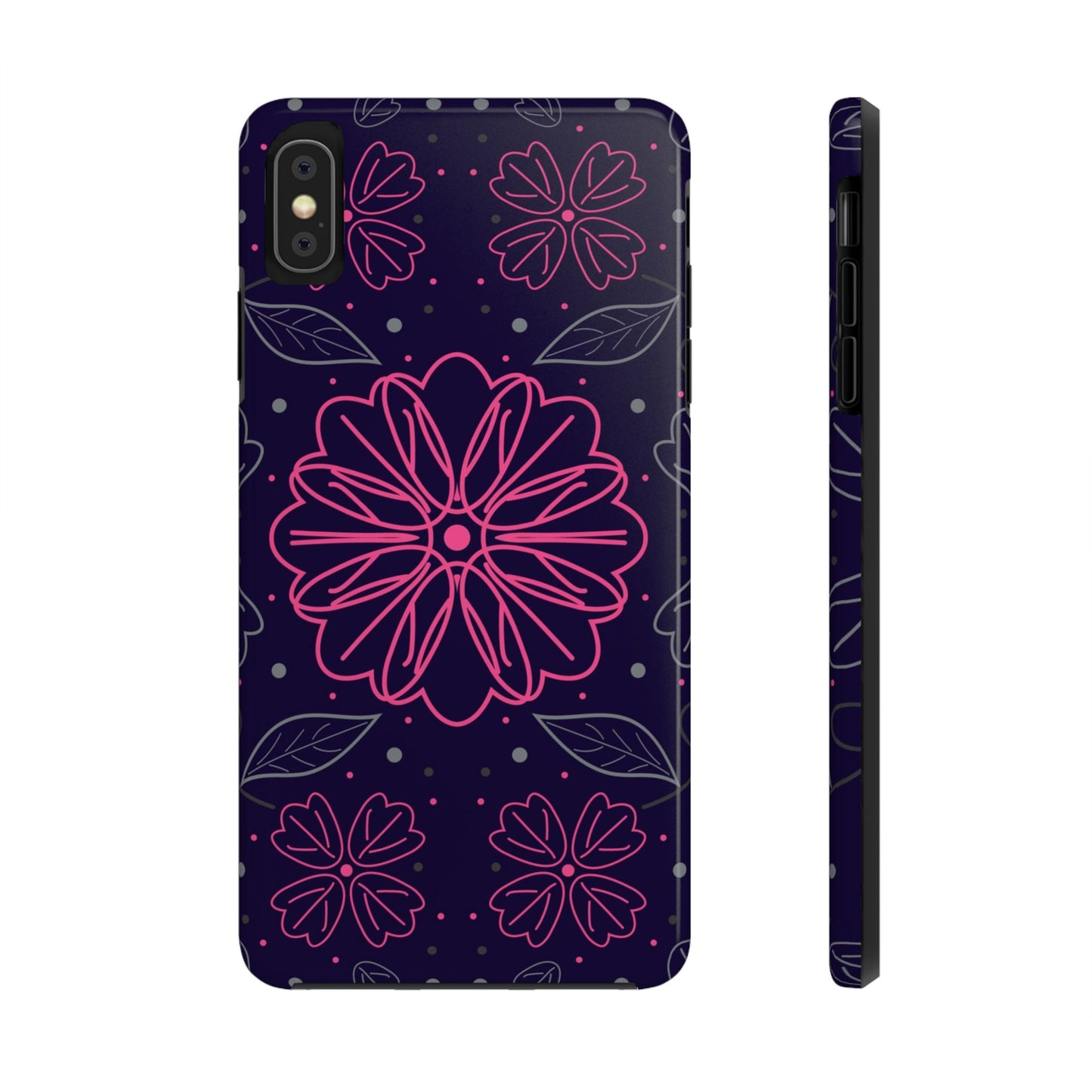 Seamless pattern geometry graphic for textile wrapping cover floor fabric Tough Phone Cases iPhone XS MAX