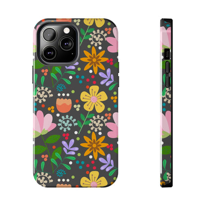 Abstract floral seamless pattern Tough Phone Cases iPhone 13 Pro Max