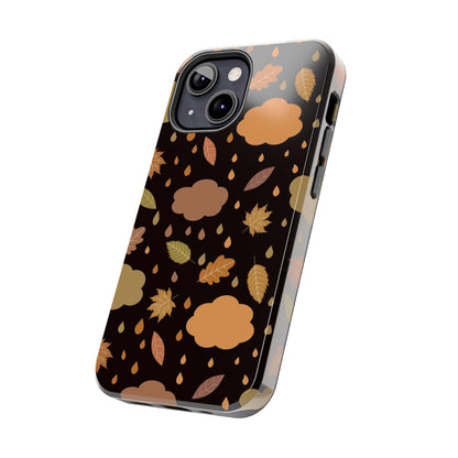 Autumn seamless pattern with clouds Tough Phone Cases